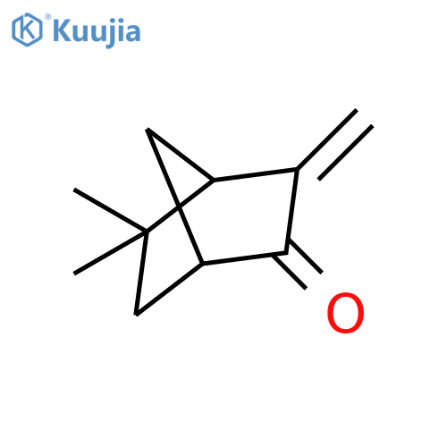 Bicyclo[2.2.1]heptan-2-one, 5,5-dimethyl-3-methylene- (9CI) structure