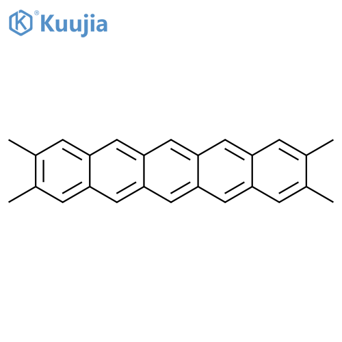 Pentacene, 2,3,9,10-tetramethyl- structure