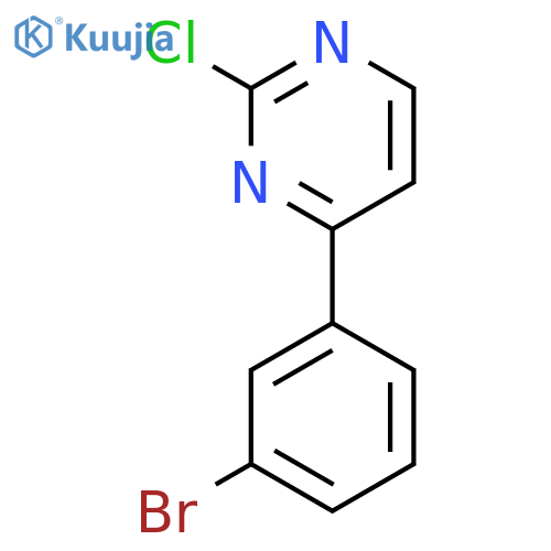 4-(3-Bromophenyl)-2-chloropyrimidine structure
