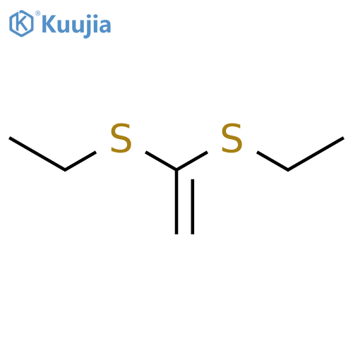 1,1-Bis(ethylthio)ethene structure