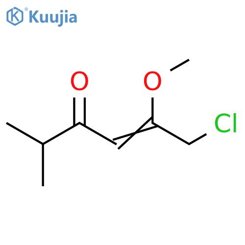 4-Hexen-3-one, 6-chloro-5-methoxy-2-methyl- structure