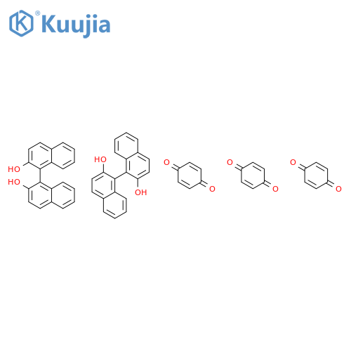 2,5-Cyclohexadiene-1,4-dione, compd. with[1,1'-binaphthalene]-2,2'-diol (3:2) structure