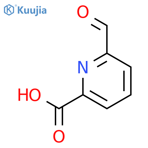 6-Formylpyridine-2-carboxylic acid structure