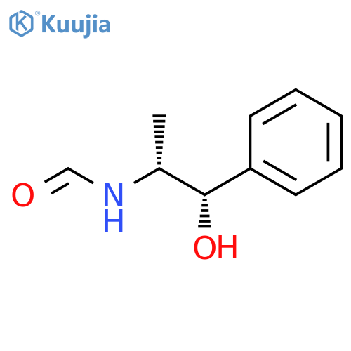 Formamide, N-[(1R,2S)-2-hydroxy-1-methyl-2-phenylethyl]-, rel- structure