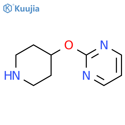 2-(Piperidin-4-yloxy)pyrimidine structure