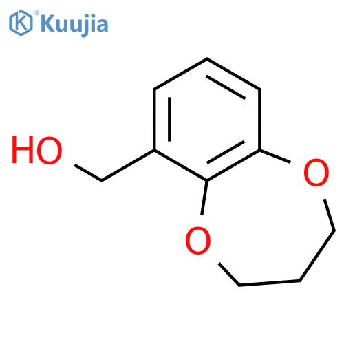 3,4-DIHYDRO-2H-1,5-BENZODIOXEPIN-6-YLMETHANOL structure