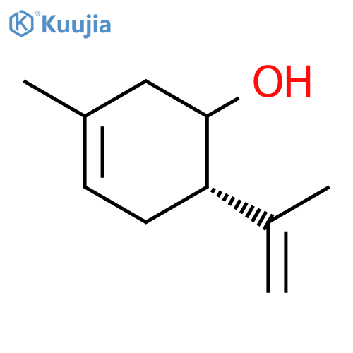 3-Cyclohexen-1-ol, 3-methyl-6-(1-methylethenyl)-, (6S)- (9CI) structure