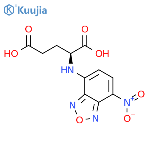 Glutamic acid, N-(7-nitro-2,1,3-benzoxadiazol-4-yl)- structure