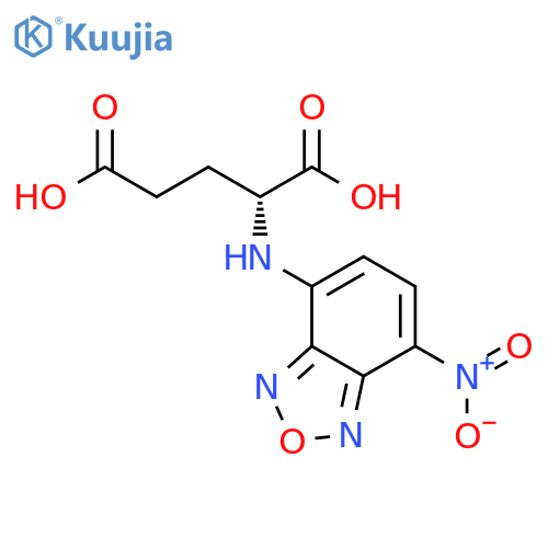 D-Glutamic acid, N-(7-nitro-2,1,3-benzoxadiazol-4-yl)- structure