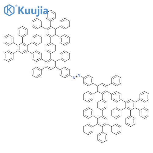 Diazene,bis[2''',4',5',5''',6'-pentaphenyl-6'''-(3',4',5'-triphenyl[1,1':2',1''-terphenyl]-4-yl)[1,1':2',1'':4'',1''':3''',1''''-quinquephenyl]-4''''-yl]- structure