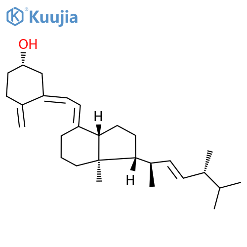 Vitamin D2 structure