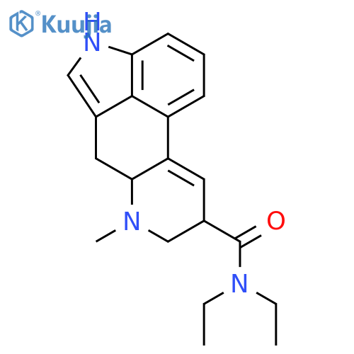 Lysergic Acid Diethylamide Tartrate structure