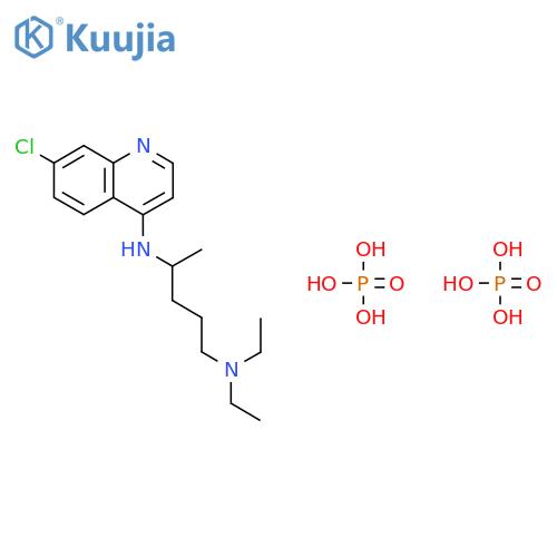 Chloroquine phosphate structure