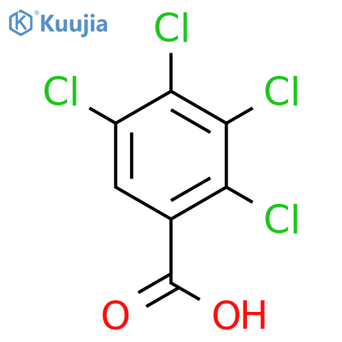 2,3,4,5-Tetrachlorobenzoic acid structure