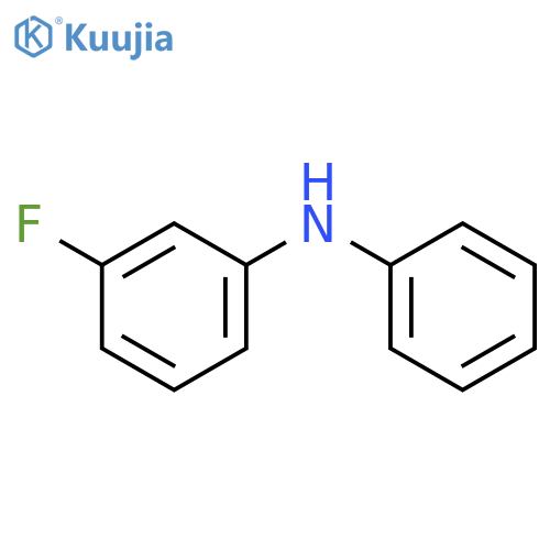 3-fluorodiphenylamine structure