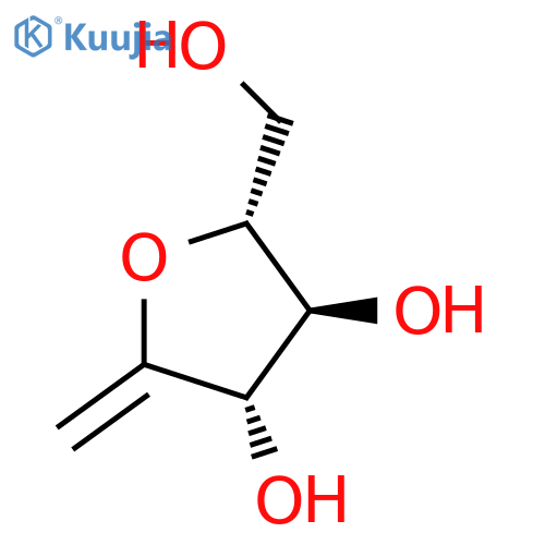 D-arabino-Hex-1-enitol, 2,5-anhydro-1-deoxy- (9CI) structure