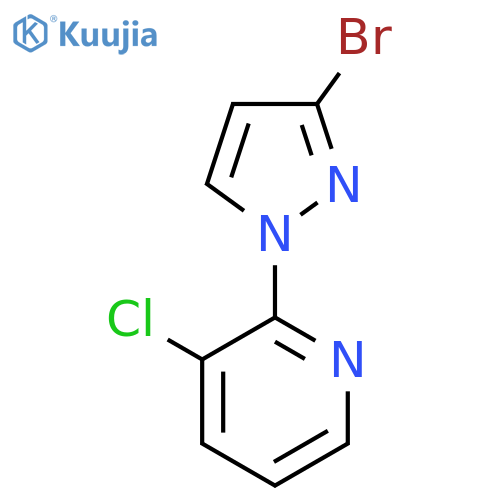 2-(3-Bromo-Pyrazol-1-Yl)-3-Chloro-Pyridine structure