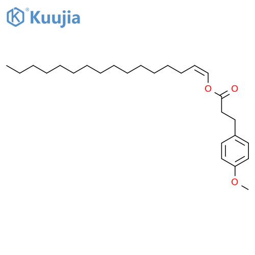 BENZENEPROPANOIC ACID, 4-METHOXY-, (Z)-HEXADECENYL ESTER structure