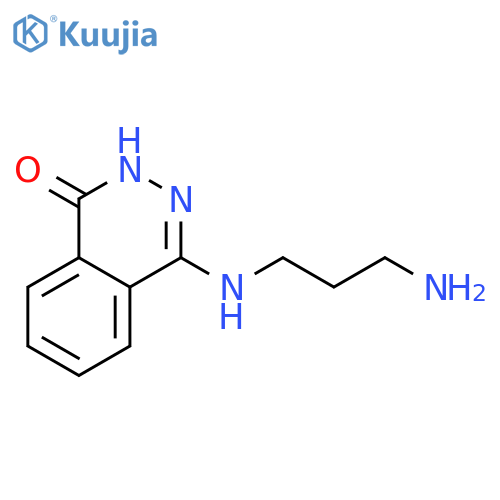 1(2H)-Phthalazinone, 4-[(3-aminopropyl)amino]- structure