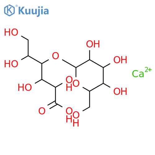 Calcium;(2S,3S,4S,5S)-2,3,5,6-tetrahydroxy-4-[(2R,3S,4R,5R,6S)-3,4,5-trihydroxy-6-(hydroxymethyl)oxan-2-yl]oxyhexanoate structure