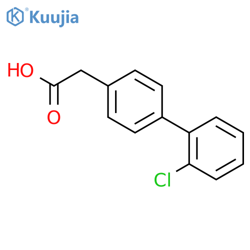 2'-Chloro-biphenyl-4-acetic Acid structure