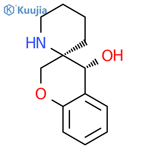 Spiro[2H-1-benzopyran-3(4H),2'-piperidin]-4-ol, (2'R,4R)- structure