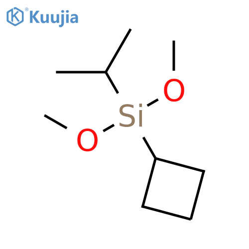 Silane, cyclobutyldimethoxy(1-methylethyl)- structure