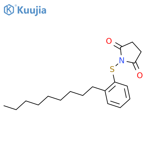 2,5-Pyrrolidinedione, 1-[(nonylphenyl)thio]- structure
