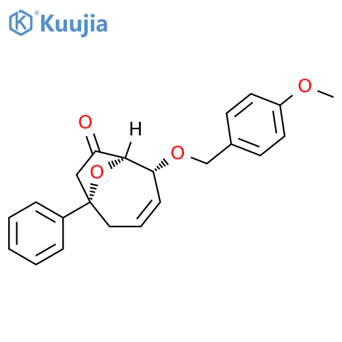 9-Oxabicyclo[4.2.1]non-3-en-7-one,5-[(4-methoxyphenyl)methoxy]-1-phenyl-, (1S,5R,6R)- structure
