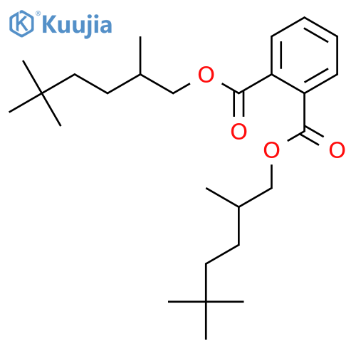 1,2-Benzenedicarboxylic acid, bis(2,5,5-trimethylhexyl) ester structure