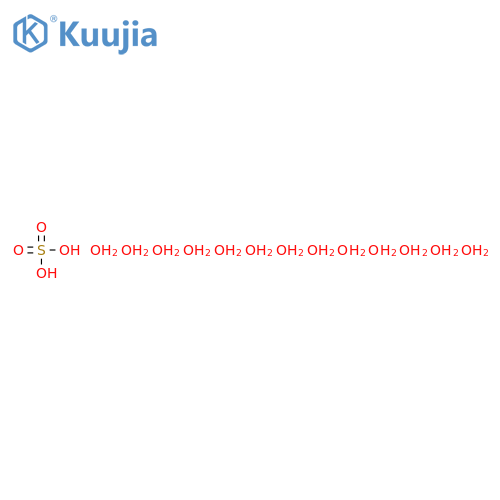 Sulfuric Acid;tridecahydrate structure