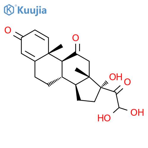 Pregna-1,4-diene-3,11,20-trione, 17,21,21-trihydroxy- structure