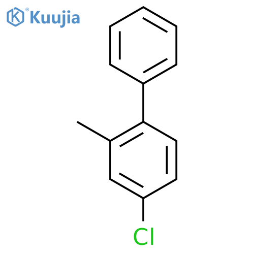 1,1'-Biphenyl, 4-chloro-2-methyl- structure
