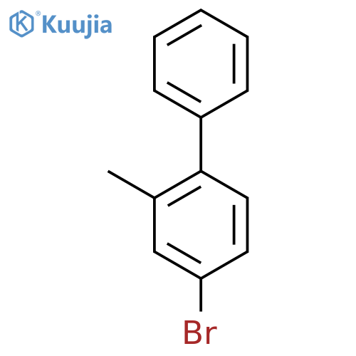 4-Bromo-2-methylbiphenyl structure