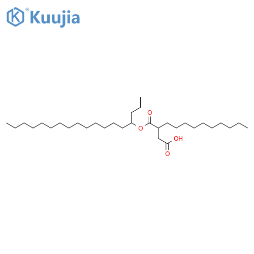 Butanedioic acid, decyl-, 4-octadecyl ester structure