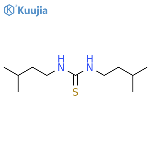 THIOUREA, N,N'-BIS(3-METHYLBUTYL)- structure