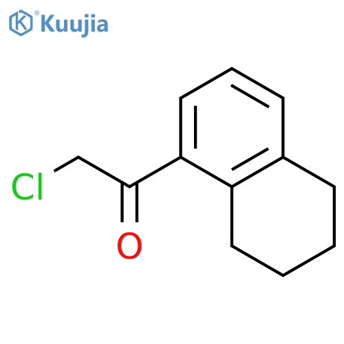 2-chloro-1-(5,6,7,8-tetrahydronaphthalen-1-yl)ethan-1-one structure