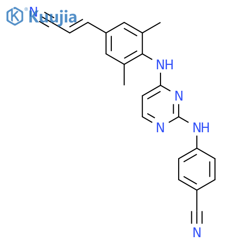 Rilpivirine structure