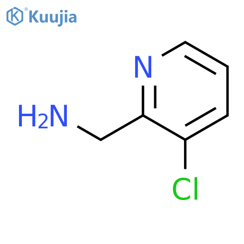 (3-Chloropyridin-2-YL)methanamine structure