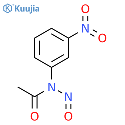 acetic acid-(3-nitro-N-nitroso-anilide) structure