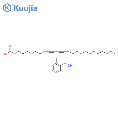 10,12-Pentacosadiynoic acid, compd. with2-methylbenzenemethanamine (1:1) structure