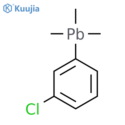 Plumbane, (3-chlorophenyl)trimethyl- structure