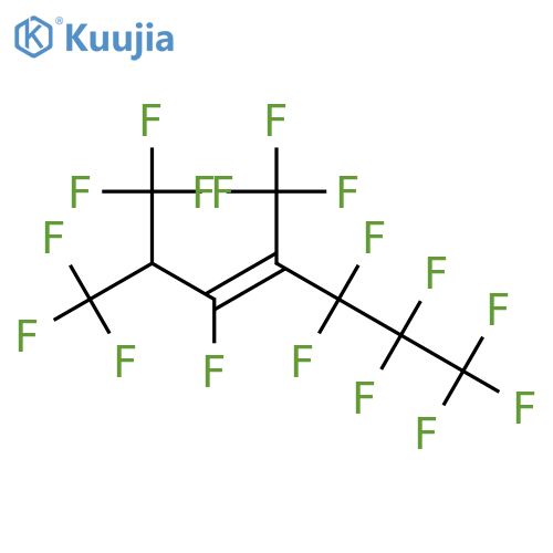 3-Heptene, 1,1,1,3,5,5,6,6,7,7,7-undecafluoro-2,4-bis(trifluoromethyl)- structure