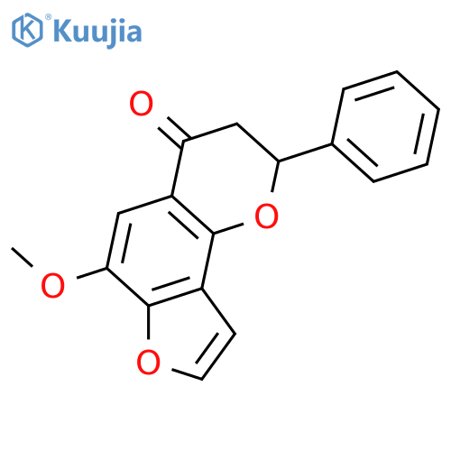 2,3-Dihydro-6-hydroxy-2-phenyl-4H-furo[2,3-h]-1-benzopyran-4-one; (S)-form, Me ether structure