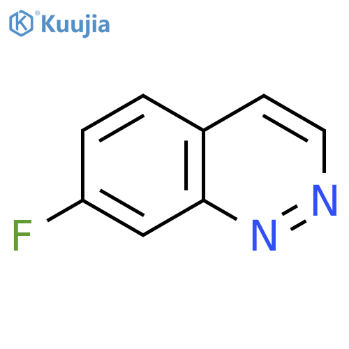 Cinnoline, 7-fluoro- (9CI) structure