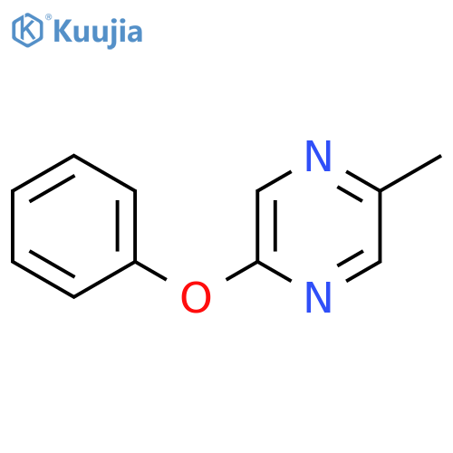 2-methyl-5-phenoxypyrazine structure