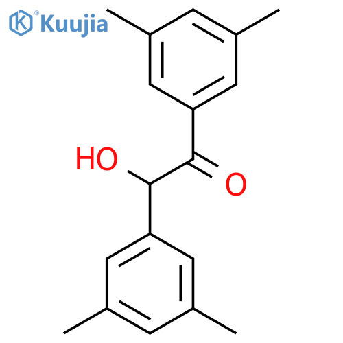 1,2-Bis(3,5-dimethylphenyl)-2-hydroxyethanone structure