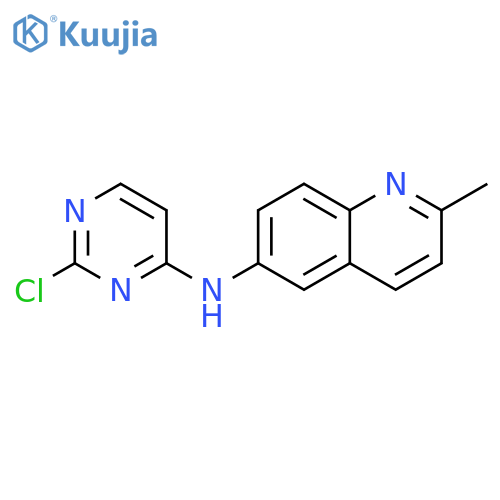 6-Quinolinamine, N-(2-chloro-4-pyrimidinyl)-2-methyl- structure