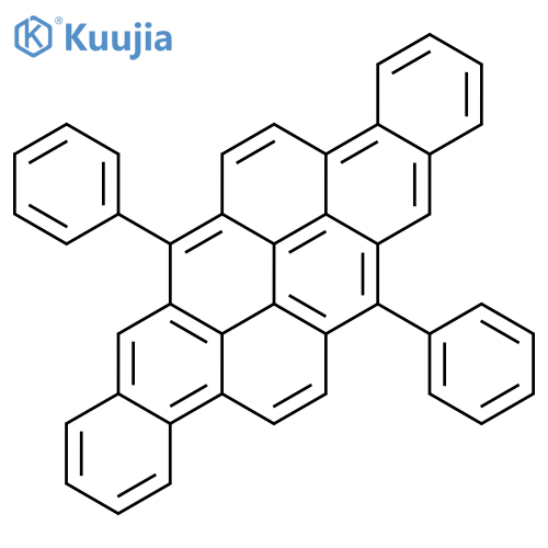 NAPHTHACENO[2,1,12,11-OPQRA]NAPHTHACENE, 7,15-DIPHENYL- structure
