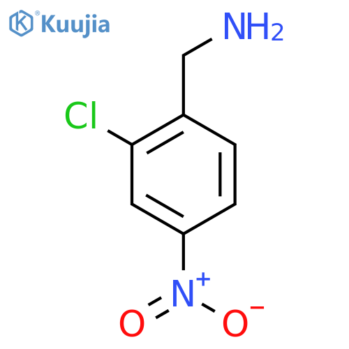 (2-Chloro-4-nitrophenyl)methanamine structure